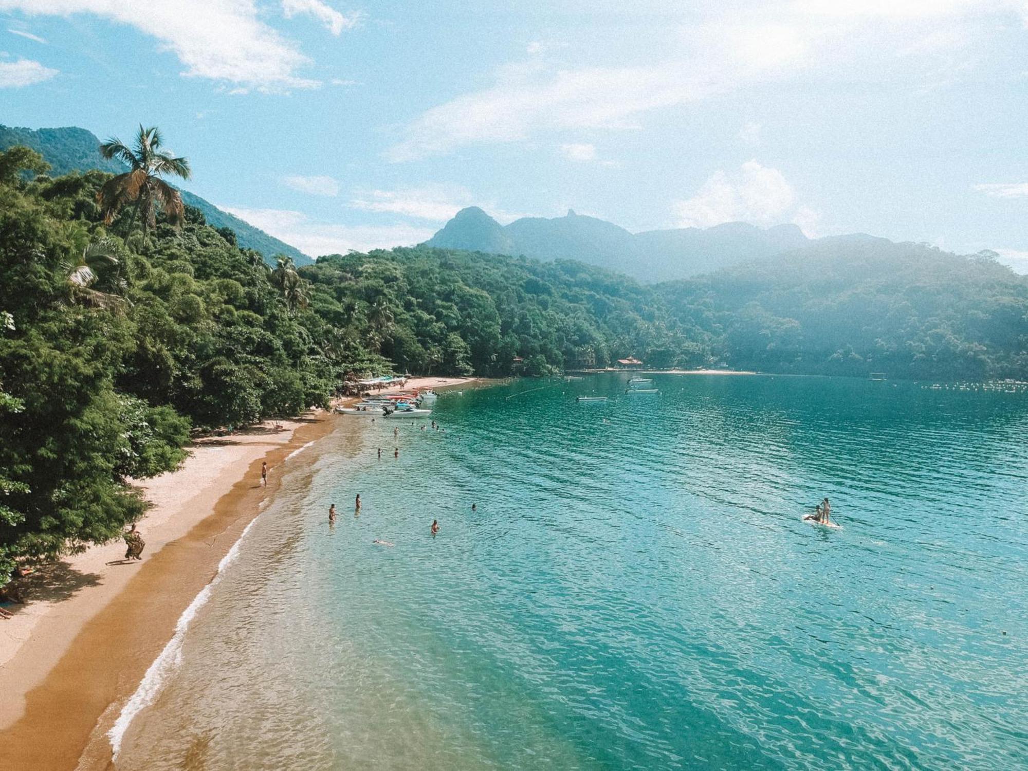 Lonier Praia Inn Flats Vila do Abraao Ngoại thất bức ảnh